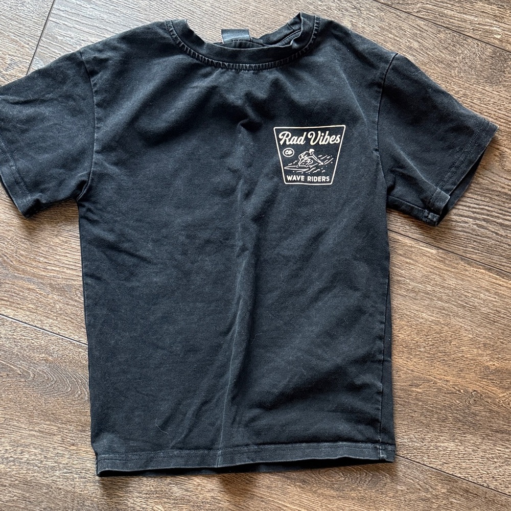 Riders by Lee Kids Black Rad Vibes Tee